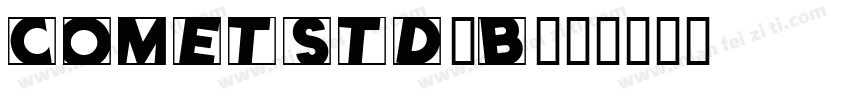 CometStd-B字体转换