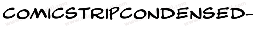 ComicStripCondensed字体转换