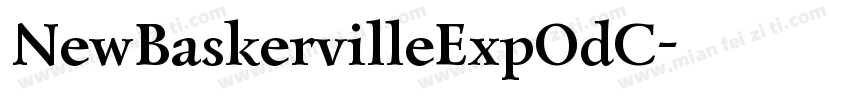 NewBaskervilleExpOdC字体转换