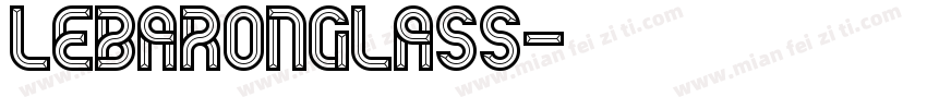 LeBaronGLASS字体转换