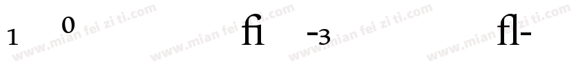 LeAsterix-Normal字体转换