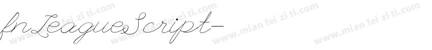 fnLeagueScript字体转换
