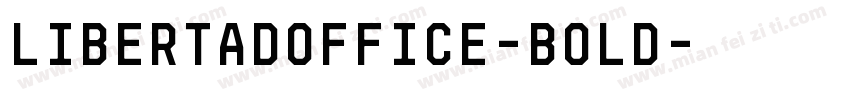 LibertadOffice-Bold字体转换