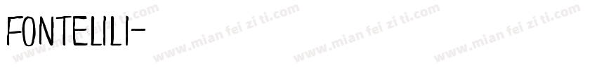 FonteLili字体转换
