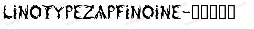 LinotypeZapfinoine字体转换