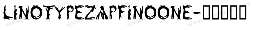 LinotypeZapfinoone字体转换