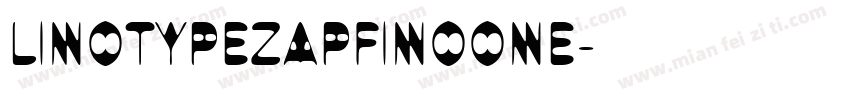 LinotypeZapfinoone字体转换