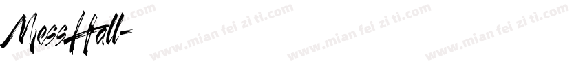 MessHall字体转换