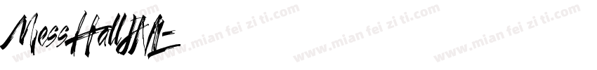 MessHallJNL字体转换