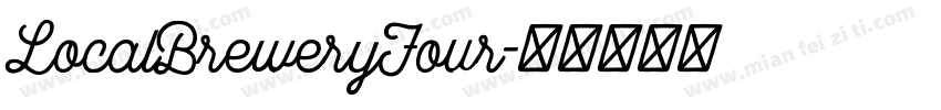 LocalBreweryFour字体转换