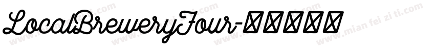 LocalBreweryFour字体转换