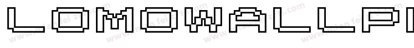 LomoWallPixelLTStd字体转换