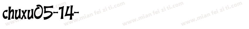 chuxu05-14字体转换