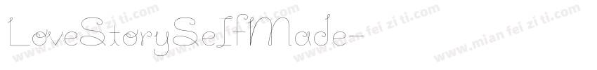 LoveStorySeIfMade字体转换