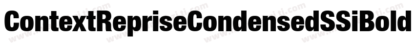 ContextRepriseCondensedSSiBoldConde字体转换