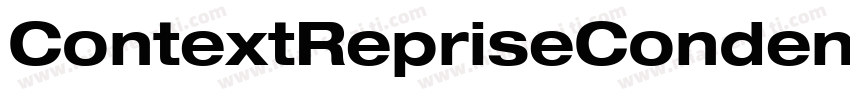 ContextRepriseCondensedSSiBoldConde字体转换