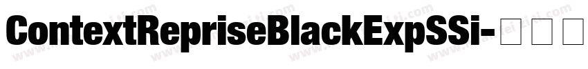 ContextRepriseBlackExpSSi字体转换