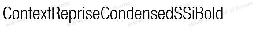 ContextRepriseCondensedSSiBoldConde字体转换