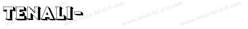 Tenali字体转换