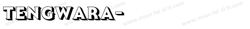 TengwarA字体转换