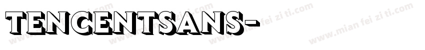 tencentsans字体转换