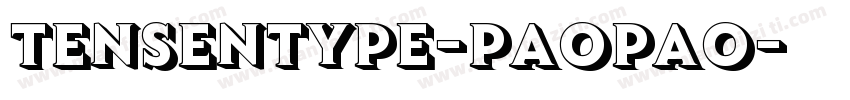 tensentype-paopao字体转换