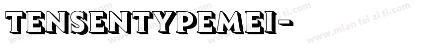 tensentypemei字体转换