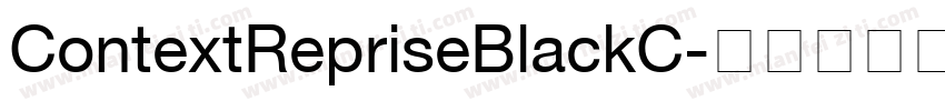 ContextRepriseBlackC字体转换