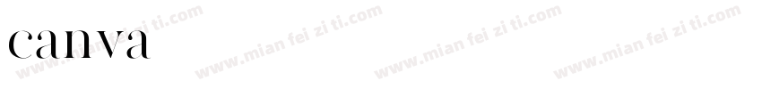 canva可畫朵朵體字体转换