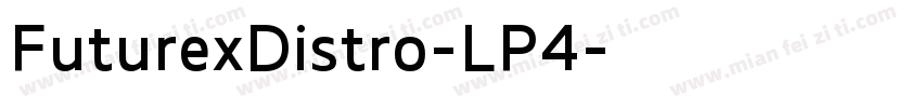 FuturexDistro-LP4字体转换