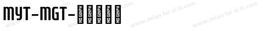 MYT-MGT字体转换