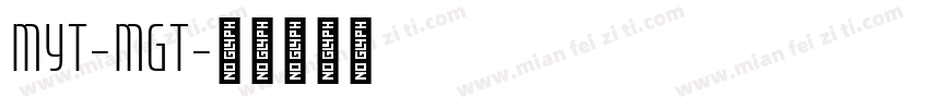 MYT-MGT字体转换