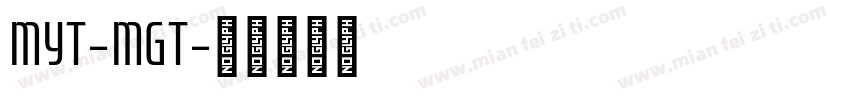 MYT-MGT字体转换
