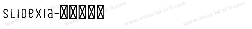 slidexia字体转换