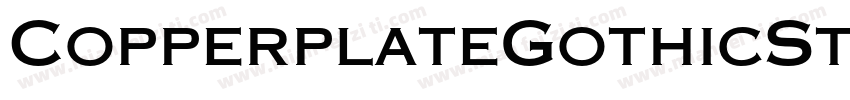 CopperplateGothicStd字体转换