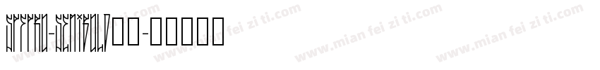 SPFpro-semibold字体字体转换