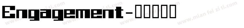 Engagement字体转换