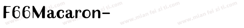 F66Macaron字体转换
