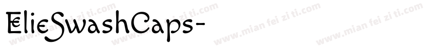 ElieSwashCaps字体转换
