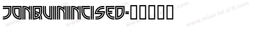 JonquinIncised字体转换
