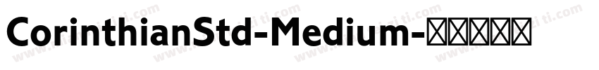 CorinthianStd-Medium字体转换