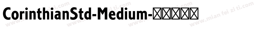 CorinthianStd-Medium字体转换