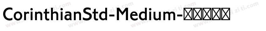 CorinthianStd-Medium字体转换