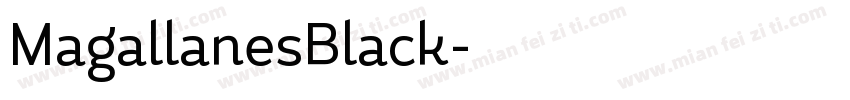 MagallanesBlack字体转换