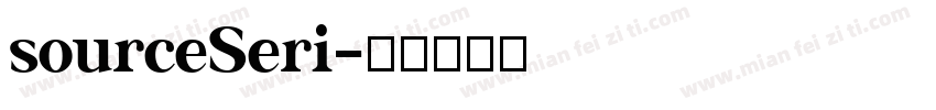 sourceSeri字体转换