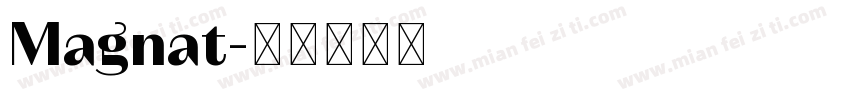 Magnat字体转换