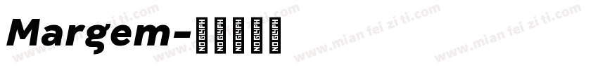 Margem字体转换