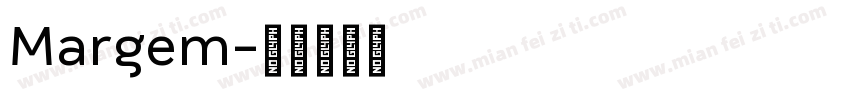Margem字体转换