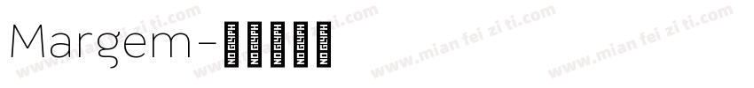 Margem字体转换