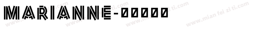 Marianne字体转换